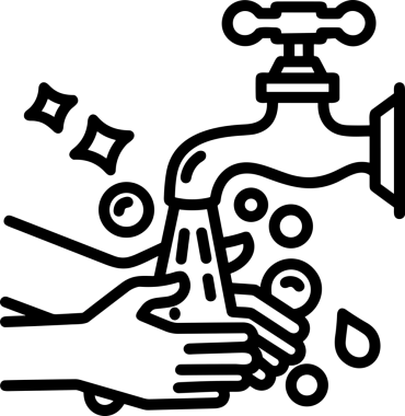 Web, Uygulama, UI / UX, Mobil Arayüz, Akıllı Teknoloji Tasarımı, Dijital Markalaşma, Kullanıcı Etkileşimi Sembolü ve Temiz Tek Renk Biçiminde Modern Grafik Elementi içeren PNG Biçimli El Simgesi Logosu