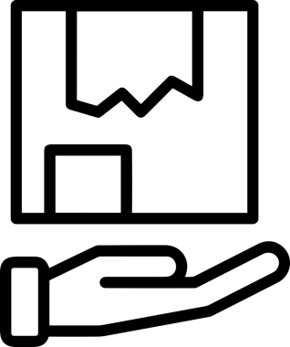 Web, Uygulama, UI / UX, Mobil Arayüz, Akıllı Teknoloji Tasarımı, Dijital Markalaşma, Kullanıcı Etkileşimi Sembolü ve Temiz Tek Renk Biçiminde Modern Grafik Elementi içeren PNG Biçimli El Simgesi Logosu