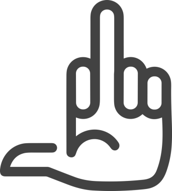 Web, Uygulama, UI / UX, Mobil Arayüz, Akıllı Teknoloji Tasarımı, Dijital Markalaşma, Kullanıcı Etkileşimi Sembolü ve Temiz Tek Renk Biçiminde Modern Grafik Elementi içeren PNG Biçimli El Simgesi Logosu