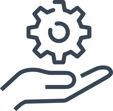 Web, Uygulama, UI / UX, Mobil Arayüz, Akıllı Teknoloji Tasarımı, Dijital Markalaşma, Kullanıcı Etkileşimi Sembolü ve Temiz Tek Renk Biçiminde Modern Grafik Elementi içeren PNG Biçimli El Simgesi Logosu