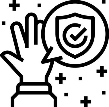 Web, Uygulama, UI / UX, Mobil Arayüz, Akıllı Teknoloji Tasarımı, Dijital Markalaşma, Kullanıcı Etkileşimi Sembolü ve Temiz Tek Renk Biçiminde Modern Grafik Elementi içeren PNG Biçimli El Simgesi Logosu