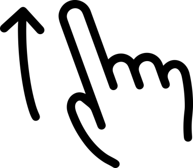 Web, Uygulama, UI / UX, Mobil Arayüz, Akıllı Teknoloji Tasarımı, Dijital Markalaşma, Kullanıcı Etkileşimi Sembolü ve Temiz Tek Renk Biçiminde Modern Grafik Elementi içeren PNG Biçimli El Simgesi Logosu