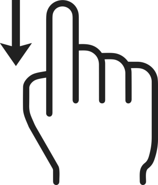 Web, Uygulama, UI / UX, Mobil Arayüz, Akıllı Teknoloji Tasarımı, Dijital Markalaşma, Kullanıcı Etkileşimi Sembolü ve Temiz Tek Renk Biçiminde Modern Grafik Elementi içeren PNG Biçimli El Simgesi Logosu