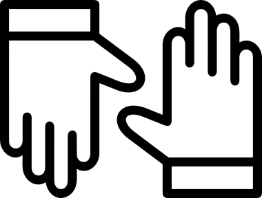 Web, Uygulama, UI / UX, Mobil Arayüz, Akıllı Teknoloji Tasarımı, Dijital Markalaşma, Kullanıcı Etkileşimi Sembolü ve Temiz Tek Renk Biçiminde Modern Grafik Elementi içeren PNG Biçimli El Simgesi Logosu