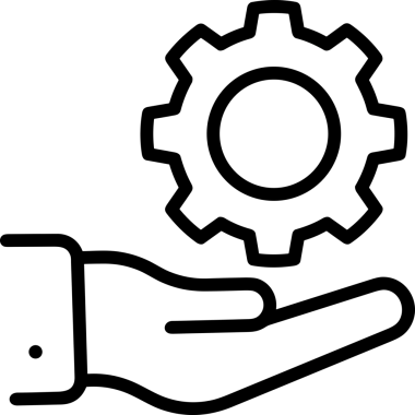 Web, Uygulama, UI / UX, Mobil Arayüz, Akıllı Teknoloji Tasarımı, Dijital Markalaşma, Kullanıcı Etkileşimi Sembolü ve Temiz Tek Renk Biçiminde Modern Grafik Elementi içeren PNG Biçimli El Simgesi Logosu