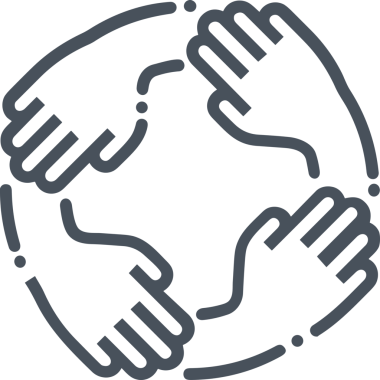 Web, Uygulama, UI / UX, Mobil Arayüz, Akıllı Teknoloji Tasarımı, Dijital Markalaşma, Kullanıcı Etkileşimi Sembolü ve Temiz Tek Renk Biçiminde Modern Grafik Elementi içeren PNG Biçimli El Simgesi Logosu