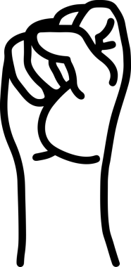 Web, Uygulama, UI / UX, Mobil Arayüz, Akıllı Teknoloji Tasarımı, Dijital Markalaşma, Kullanıcı Etkileşimi Sembolü ve Temiz Tek Renk Biçiminde Modern Grafik Elementi içeren PNG Biçimli El Simgesi Logosu