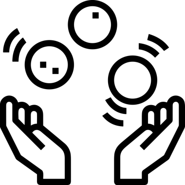 Web, Uygulama, UI / UX, Mobil Arayüz, Akıllı Teknoloji Tasarımı, Dijital Markalaşma, Kullanıcı Etkileşimi Sembolü ve Temiz Tek Renk Biçiminde Modern Grafik Elementi içeren PNG Biçimli El Simgesi Logosu