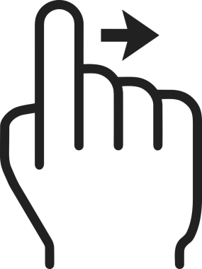 Web, Uygulama, UI / UX, Mobil Arayüz, Akıllı Teknoloji Tasarımı, Dijital Markalaşma, Kullanıcı Etkileşimi Sembolü ve Temiz Tek Renk Biçiminde Modern Grafik Elementi içeren PNG Biçimli El Simgesi Logosu