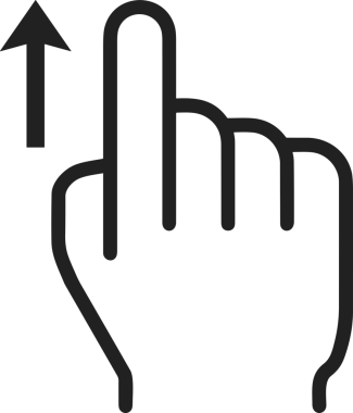 Web, Uygulama, UI / UX, Mobil Arayüz, Akıllı Teknoloji Tasarımı, Dijital Markalaşma, Kullanıcı Etkileşimi Sembolü ve Temiz Tek Renk Biçiminde Modern Grafik Elementi içeren PNG Biçimli El Simgesi Logosu