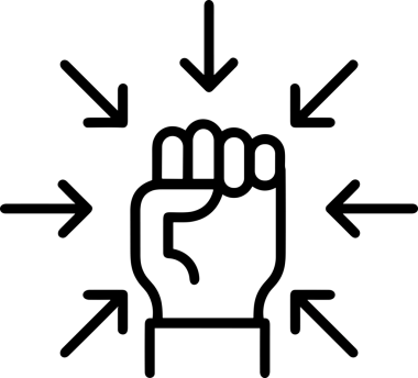 Web, Uygulama, UI / UX, Mobil Arayüz, Akıllı Teknoloji Tasarımı, Dijital Markalaşma, Kullanıcı Etkileşimi Sembolü ve Temiz Tek Renk Biçiminde Modern Grafik Elementi içeren PNG Biçimli El Simgesi Logosu