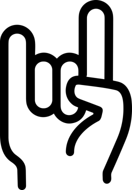 Web, Uygulama, UI / UX, Mobil Arayüz, Akıllı Teknoloji Tasarımı, Dijital Markalaşma, Kullanıcı Etkileşimi Sembolü ve Temiz Tek Renk Biçiminde Modern Grafik Elementi içeren PNG Biçimli El Simgesi Logosu