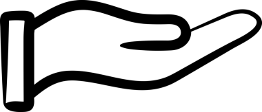 Web, Uygulama, UI / UX, Mobil Arayüz, Akıllı Teknoloji Tasarımı, Dijital Markalaşma, Kullanıcı Etkileşimi Sembolü ve Temiz Tek Renk Biçiminde Modern Grafik Elementi içeren PNG Biçimli El Simgesi Logosu