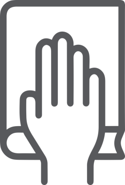 Web, Uygulama, UI / UX, Mobil Arayüz, Akıllı Teknoloji Tasarımı, Dijital Markalaşma, Kullanıcı Etkileşimi Sembolü ve Temiz Tek Renk Biçiminde Modern Grafik Elementi içeren PNG Biçimli El Simgesi Logosu