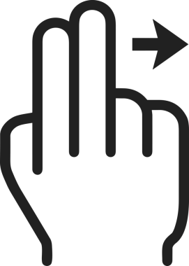 Web, Uygulama, UI / UX, Mobil Arayüz, Akıllı Teknoloji Tasarımı, Dijital Markalaşma, Kullanıcı Etkileşimi Sembolü ve Temiz Tek Renk Biçiminde Modern Grafik Elementi içeren PNG Biçimli El Simgesi Logosu