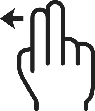 Web, Uygulama, UI / UX, Mobil Arayüz, Akıllı Teknoloji Tasarımı, Dijital Markalaşma, Kullanıcı Etkileşimi Sembolü ve Temiz Tek Renk Biçiminde Modern Grafik Elementi içeren PNG Biçimli El Simgesi Logosu