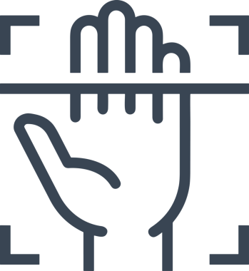 Web, Uygulama, UI / UX, Mobil Arayüz, Akıllı Teknoloji Tasarımı, Dijital Markalaşma, Kullanıcı Etkileşimi Sembolü ve Temiz Tek Renk Biçiminde Modern Grafik Elementi içeren PNG Biçimli El Simgesi Logosu