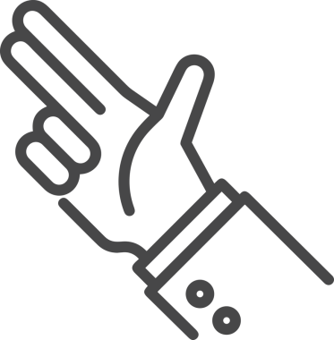 Web, Uygulama, UI / UX, Mobil Arayüz, Akıllı Teknoloji Tasarımı, Dijital Markalaşma, Kullanıcı Etkileşimi Sembolü ve Temiz Tek Renk Biçiminde Modern Grafik Elementi içeren PNG Biçimli El Simgesi Logosu