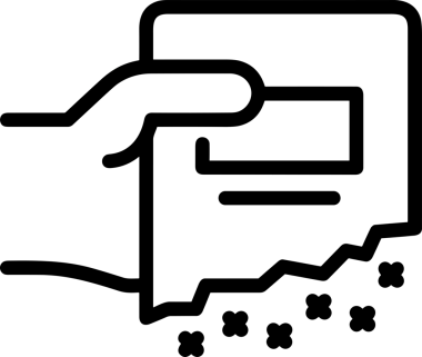 Web, Uygulama, UI / UX, Mobil Arayüz, Akıllı Teknoloji Tasarımı, Dijital Markalaşma, Kullanıcı Etkileşimi Sembolü ve Temiz Tek Renk Biçiminde Modern Grafik Elementi içeren PNG Biçimli El Simgesi Logosu