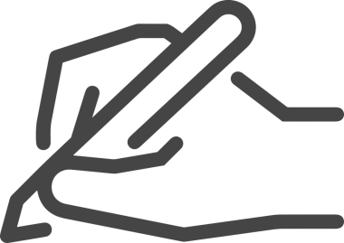 Web, Uygulama, UI / UX, Mobil Arayüz, Akıllı Teknoloji Tasarımı, Dijital Markalaşma, Kullanıcı Etkileşimi Sembolü ve Temiz Tek Renk Biçiminde Modern Grafik Elementi içeren PNG Biçimli El Simgesi Logosu