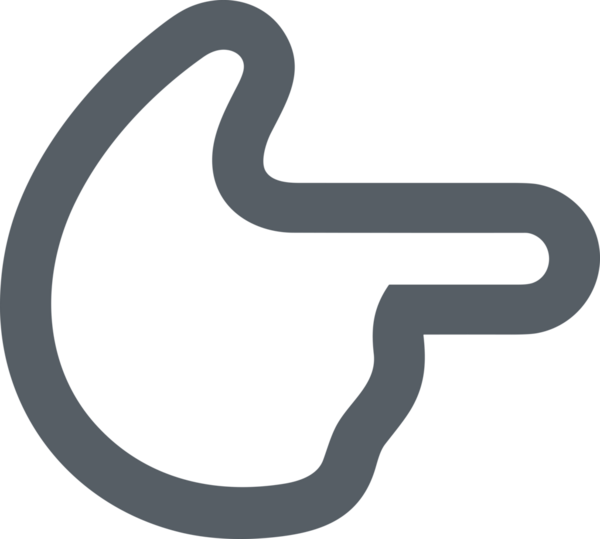 Web, Uygulama, UI / UX, Mobil Arayüz, Akıllı Teknoloji Tasarımı, Dijital Markalaşma, Kullanıcı Etkileşimi Sembolü ve Temiz Tek Renk Biçiminde Modern Grafik Elementi içeren PNG Biçimli El Simgesi Logosu