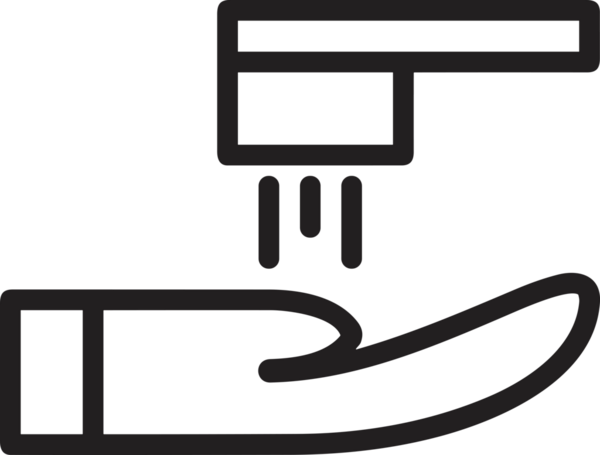 Web, Uygulama, UI / UX, Mobil Arayüz, Akıllı Teknoloji Tasarımı, Dijital Markalaşma, Kullanıcı Etkileşimi Sembolü ve Temiz Tek Renk Biçiminde Modern Grafik Elementi içeren PNG Biçimli El Simgesi Logosu