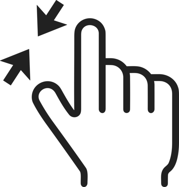 Web, Uygulama, UI / UX, Mobil Arayüz, Akıllı Teknoloji Tasarımı, Dijital Markalaşma, Kullanıcı Etkileşimi Sembolü ve Temiz Tek Renk Biçiminde Modern Grafik Elementi içeren PNG Biçimli El Simgesi Logosu