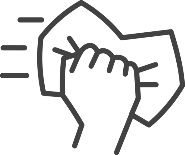 Web, Uygulama, UI / UX, Mobil Arayüz, Akıllı Teknoloji Tasarımı, Dijital Markalaşma, Kullanıcı Etkileşimi Sembolü ve Temiz Tek Renk Biçiminde Modern Grafik Elementi içeren PNG Biçimli El Simgesi Logosu