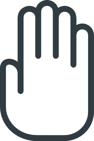 Web, Uygulama, UI / UX, Mobil Arayüz, Akıllı Teknoloji Tasarımı, Dijital Markalaşma, Kullanıcı Etkileşimi Sembolü ve Temiz Tek Renk Biçiminde Modern Grafik Elementi içeren PNG Biçimli El Simgesi Logosu