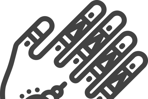 Web, Uygulama, UI / UX, Mobil Arayüz, Akıllı Teknoloji Tasarımı, Dijital Markalaşma, Kullanıcı Etkileşimi Sembolü ve Temiz Tek Renk Biçiminde Modern Grafik Elementi içeren PNG Biçimli El Simgesi Logosu