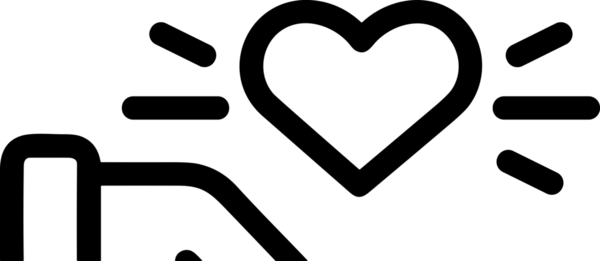 Web, Uygulama, UI / UX, Mobil Arayüz, Akıllı Teknoloji Tasarımı, Dijital Markalaşma, Kullanıcı Etkileşimi Sembolü ve Temiz Tek Renk Biçiminde Modern Grafik Elementi içeren PNG Biçimli El Simgesi Logosu