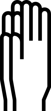 Web, Uygulama, UI / UX, Mobil Arayüz, Akıllı Teknoloji Tasarımı, Dijital Markalaşma, Kullanıcı Etkileşimi Sembolü ve Temiz Tek Renk Biçiminde Modern Grafik Elementi içeren PNG Biçimli El Simgesi Logosu