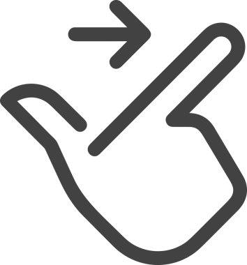 Web, Uygulama, UI / UX, Mobil Arayüz, Akıllı Teknoloji Tasarımı, Dijital Markalaşma, Kullanıcı Etkileşimi Sembolü ve Temiz Tek Renk Biçiminde Modern Grafik Elementi içeren PNG Biçimli El Simgesi Logosu