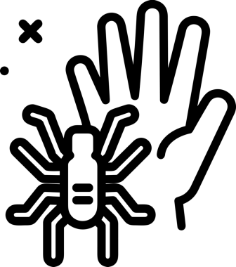 Web, Uygulama, UI / UX, Mobil Arayüz, Akıllı Teknoloji Tasarımı, Dijital Markalaşma, Kullanıcı Etkileşimi Sembolü ve Temiz Tek Renk Biçiminde Modern Grafik Elementi içeren PNG Biçimli El Simgesi Logosu