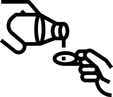 Web, Uygulama, UI / UX, Mobil Arayüz, Akıllı Teknoloji Tasarımı, Dijital Markalaşma, Kullanıcı Etkileşimi Sembolü ve Temiz Tek Renk Biçiminde Modern Grafik Elementi içeren PNG Biçimli El Simgesi Logosu