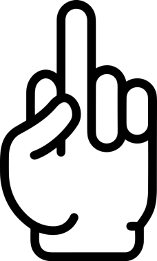 Web, Uygulama, UI / UX, Mobil Arayüz, Akıllı Teknoloji Tasarımı, Dijital Markalaşma, Kullanıcı Etkileşimi Sembolü ve Temiz Tek Renk Biçiminde Modern Grafik Elementi içeren PNG Biçimli El Simgesi Logosu