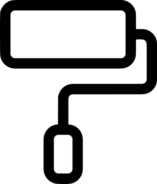 Web, Uygulama, UI / UX, Mobil Arayüz, Akıllı Teknoloji Tasarımı, Dijital Markalaşma, Kullanıcı Etkileşimi Sembolü ve Temiz Tek Renk Biçiminde Modern Grafik Elementi içeren PNG Biçimli El Simgesi Logosu