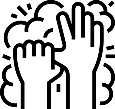 Web, Uygulama, UI / UX, Mobil Arayüz, Akıllı Teknoloji Tasarımı, Dijital Markalaşma, Kullanıcı Etkileşimi Sembolü ve Temiz Tek Renk Biçiminde Modern Grafik Elementi içeren PNG Biçimli El Simgesi Logosu