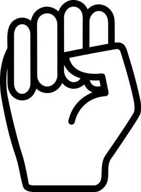 Web, Uygulama, UI / UX, Mobil Arayüz, Akıllı Teknoloji Tasarımı, Dijital Markalaşma, Kullanıcı Etkileşimi Sembolü ve Temiz Tek Renk Biçiminde Modern Grafik Elementi içeren PNG Biçimli El Simgesi Logosu