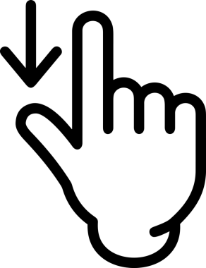 Web, Uygulama, UI / UX, Mobil Arayüz, Akıllı Teknoloji Tasarımı, Dijital Markalaşma, Kullanıcı Etkileşimi Sembolü ve Temiz Tek Renk Biçiminde Modern Grafik Elementi içeren PNG Biçimli El Simgesi Logosu