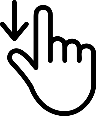 Web, Uygulama, UI / UX, Mobil Arayüz, Akıllı Teknoloji Tasarımı, Dijital Markalaşma, Kullanıcı Etkileşimi Sembolü ve Temiz Tek Renk Biçiminde Modern Grafik Elementi içeren PNG Biçimli El Simgesi Logosu