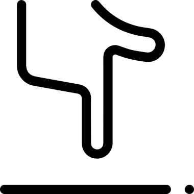 Web, Uygulama, UI / UX, Mobil Arayüz, Akıllı Teknoloji Tasarımı, Dijital Markalaşma, Kullanıcı Etkileşimi Sembolü ve Temiz Tek Renk Biçiminde Modern Grafik Elementi içeren PNG Biçimli El Simgesi Logosu