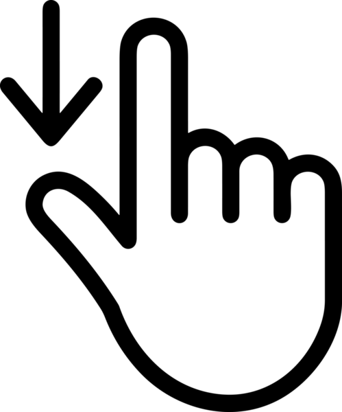 Web, Uygulama, UI / UX, Mobil Arayüz, Akıllı Teknoloji Tasarımı, Dijital Markalaşma, Kullanıcı Etkileşimi Sembolü ve Temiz Tek Renk Biçiminde Modern Grafik Elementi içeren PNG Biçimli El Simgesi Logosu