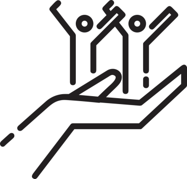 Web, Uygulama, UI / UX, Mobil Arayüz, Akıllı Teknoloji Tasarımı, Dijital Markalaşma, Kullanıcı Etkileşimi Sembolü ve Temiz Tek Renk Biçiminde Modern Grafik Elementi içeren PNG Biçimli El Simgesi Logosu