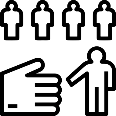 Web, Uygulama, UI / UX, Mobil Arayüz, Akıllı Teknoloji Tasarımı, Dijital Markalaşma, Kullanıcı Etkileşimi Sembolü ve Temiz Tek Renk Biçiminde Modern Grafik Elementi içeren PNG Biçimli El Simgesi Logosu