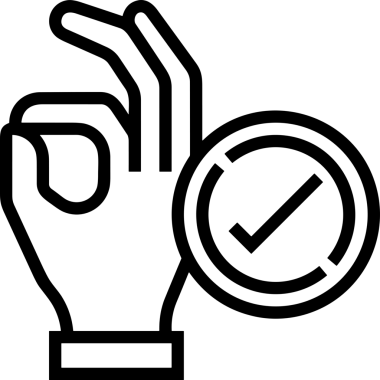 Web, Uygulama, UI / UX, Mobil Arayüz, Akıllı Teknoloji Tasarımı, Dijital Markalaşma, Kullanıcı Etkileşimi Sembolü ve Temiz Tek Renk Biçiminde Modern Grafik Elementi içeren PNG Biçimli El Simgesi Logosu