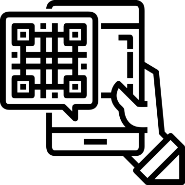Web, Uygulama, UI / UX, Mobil Arayüz, Akıllı Teknoloji Tasarımı, Dijital Markalaşma, Kullanıcı Etkileşimi Sembolü ve Temiz Tek Renk Biçiminde Modern Grafik Elementi içeren PNG Biçimli El Simgesi Logosu