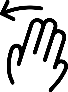 Web, Uygulama, UI / UX, Mobil Arayüz, Akıllı Teknoloji Tasarımı, Dijital Markalaşma, Kullanıcı Etkileşimi Sembolü ve Temiz Tek Renk Biçiminde Modern Grafik Elementi içeren PNG Biçimli El Simgesi Logosu