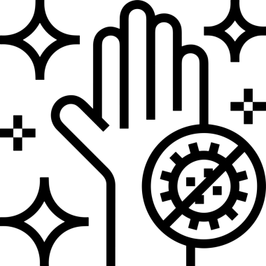 Web, Uygulama, UI / UX, Mobil Arayüz, Akıllı Teknoloji Tasarımı, Dijital Markalaşma, Kullanıcı Etkileşimi Sembolü ve Temiz Tek Renk Biçiminde Modern Grafik Elementi içeren PNG Biçimli El Simgesi Logosu