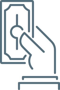 Web, Uygulama, UI / UX, Mobil Arayüz, Akıllı Teknoloji Tasarımı, Dijital Markalaşma, Kullanıcı Etkileşimi Sembolü ve Temiz Tek Renk Biçiminde Modern Grafik Elementi içeren PNG Biçimli El Simgesi Logosu